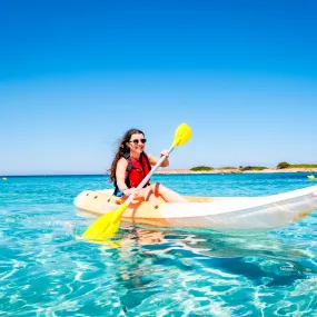 kayaking in Sardinia