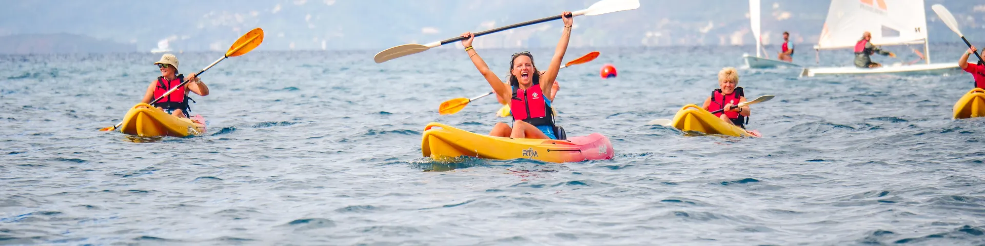 Kayaking in vounaki